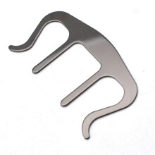 Music Book Clip  Hands Metal Page Holder for Piano Sheet Music, Keyboard (Black)