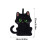 Double Layers Absorbent Hand Towel In Cats Pattern-combination 3