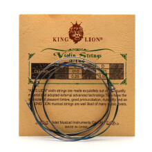 Violin String Set Steel Violin Fiddle String Replacement Violin Strings Accessories Easy to Use Ref: 4787