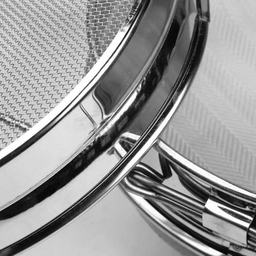 Stainless Steel Honey Sieve Double Filter Beekeeping Beekeeper Settings 2