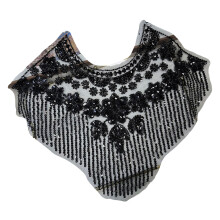 Embroidery Patches for Stage Costumes Wedding Dresses and-Black