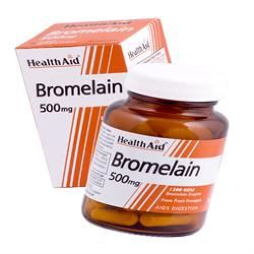 Healthaid Bromelain 500mg Vegicaps 30's