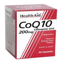 HealthAid CoQ-10 200mg - Coenzyme Q10 - 30 Capsules