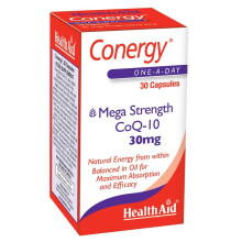 Health Aid Conergy CoQ-10 30mg, 30 Capsules
