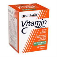 HealthAid Vitamin C 1000mg - Prolong Release - 60 Vegan Tablets