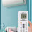 Télécommande universelle pour climatiseur avec écran LCD, personnalisation facile, design compact, compatibilité multimarque et système de 2