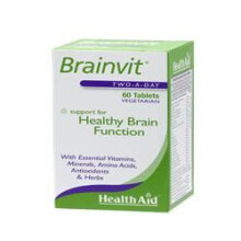 HealthAid BrainVit Vegetarian Tablet (Pack of 60)