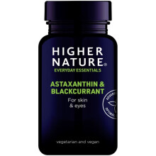 Higher Nature Astaxanthin & Blackcurrant, 90 veg caps