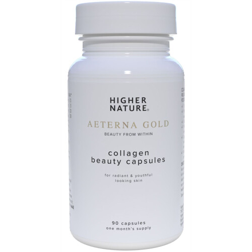 Higher Nature Aeterna Gold  Collagen Restructuring Complex Caprules 90s