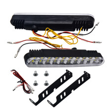2 stuks LED-lichtbalken voor auto's, vrachtwagens en SUV's, inclusief verstelbare beugel, duurzame aluminium constructie, lange levensduur, heldere