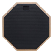Double Sided Drum Pad 12 Inch Silent Training Snare Drums Silent Drum Practice Pad Bk