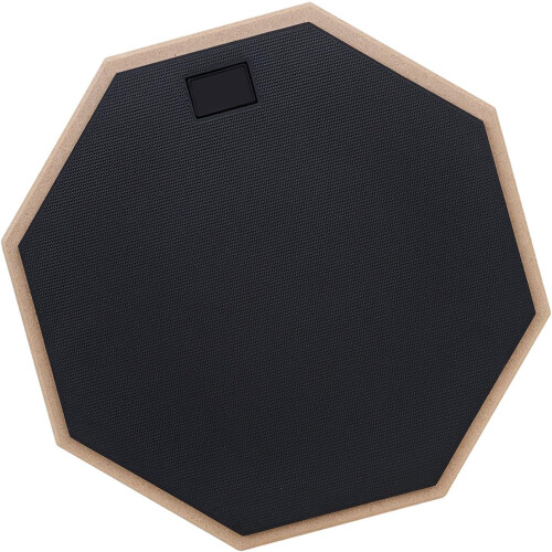 Double Sided Drum Pad 12 Inch Silent Training Snare Drums Silent Drum Practice Pad Bk 2
