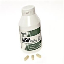 HealthAid MSM 1000mg - 180 Vegetarian Tablets