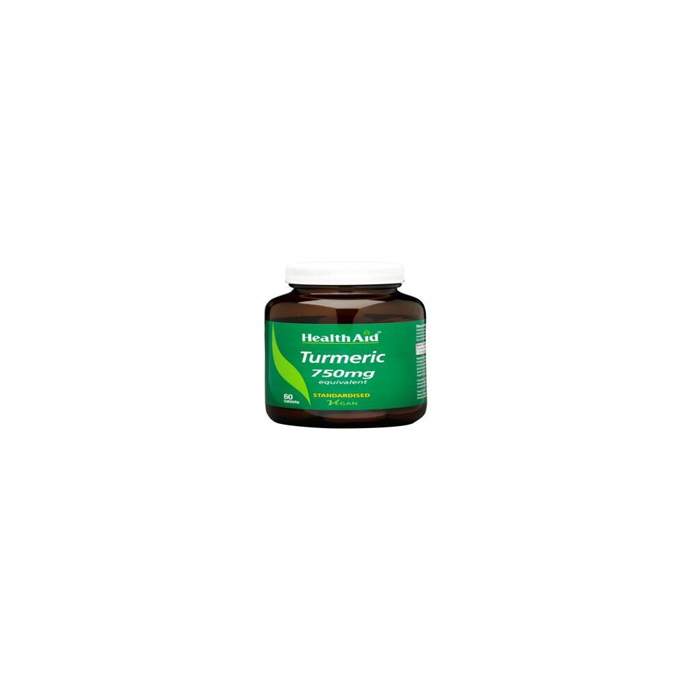 Healthaid Turmeric (Curcumin) 750Mg Equivalent Tablets 60'S