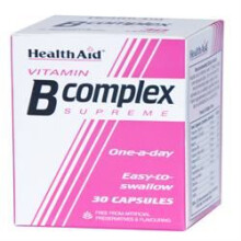 HealthAid Vitamin B Complex 30 Capsules