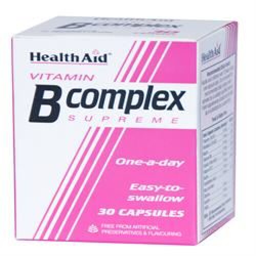 HealthAid Vitamin B Complex 30 Capsules