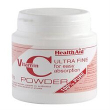 Health Aid Vitamin C 100% Pure Ultrafine, 60g Powder