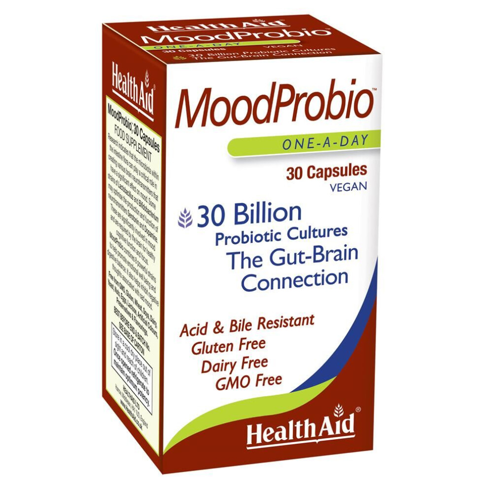 Healthaid Mood Probio 30 Billion Probiotic Cultures 30 Capsules