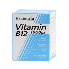 Healthaid Vitamin B12 1000ug (cobalamin) 50 Tablets