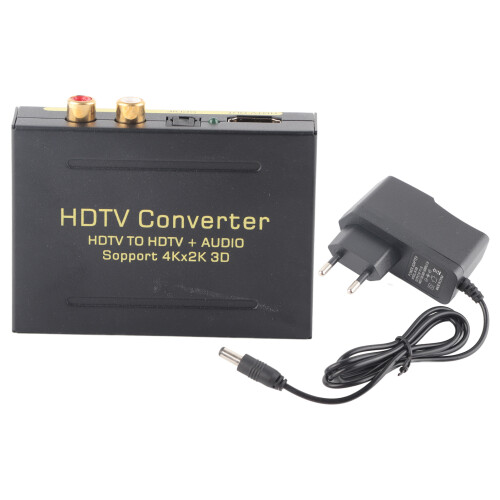 Μετατροπέας ήχου για HDMI με έξοδο SPDIF και αναλογικές εξόδους RCA, συμβατός με υψηλής
