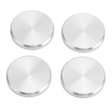 Adaptador de mesa de vidro em alumínio, disco circular de alumínio resistente à corrosão para conexão de mesa de centro, armário de TV e