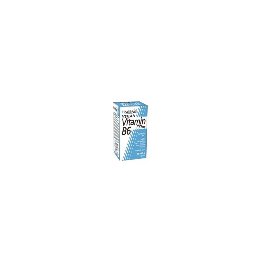 Healthaid Red Vitamin B6 (Pyridoxine Hcl) 100Mg Tablets 90'S