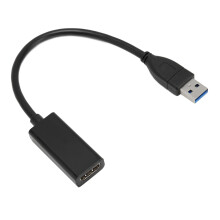 HDMI grafický adaptér DisplayPort samec na HDMI samica Ultra HD kábel s video rozlíšením 1080P60Hz, rozšírený zrkadlový režim pre