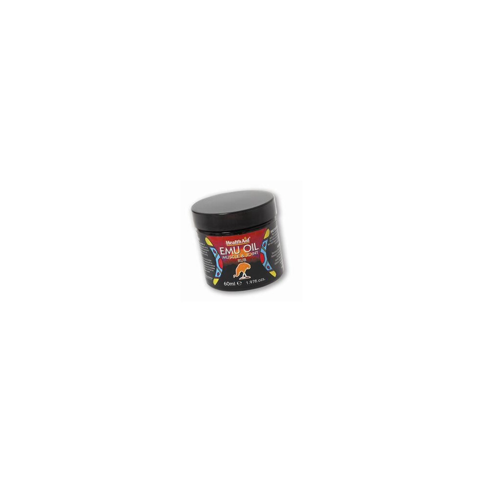Healthaid Cream Emu Oil Muscle & Joint Rub 60Ml