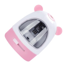 Electric Pencil Sharpener Knife Sharpener Pencil Case Electric Sharpener Automatic Funny Pens Stationery Pink Plastic