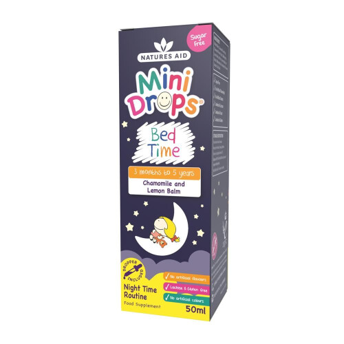 Natures Aid Natures Aid Mini Drops Bed Time 50ml