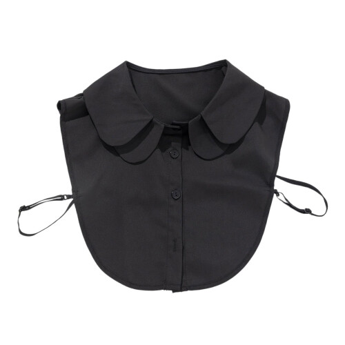 Round Collar Decorative Detachable False Collar Universal Half Scarf Reversible  Tie