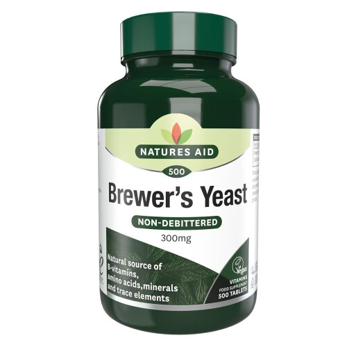Natures Aid Natures Aid Brewers Yeast - 300mg 500 Tabs