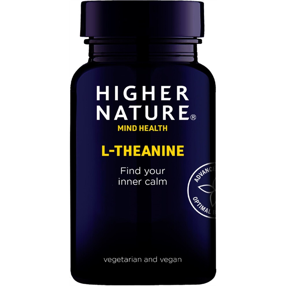 Higher Nature Theanine 100Mg 90 Capsules