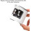 Electric Pencil Sharpener, Automatic Pencil Sharpener, Plastic, 2 Pack 3