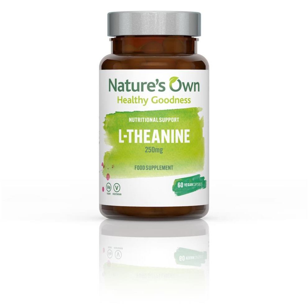 Natures Own L-Theanine 60 Capsules
