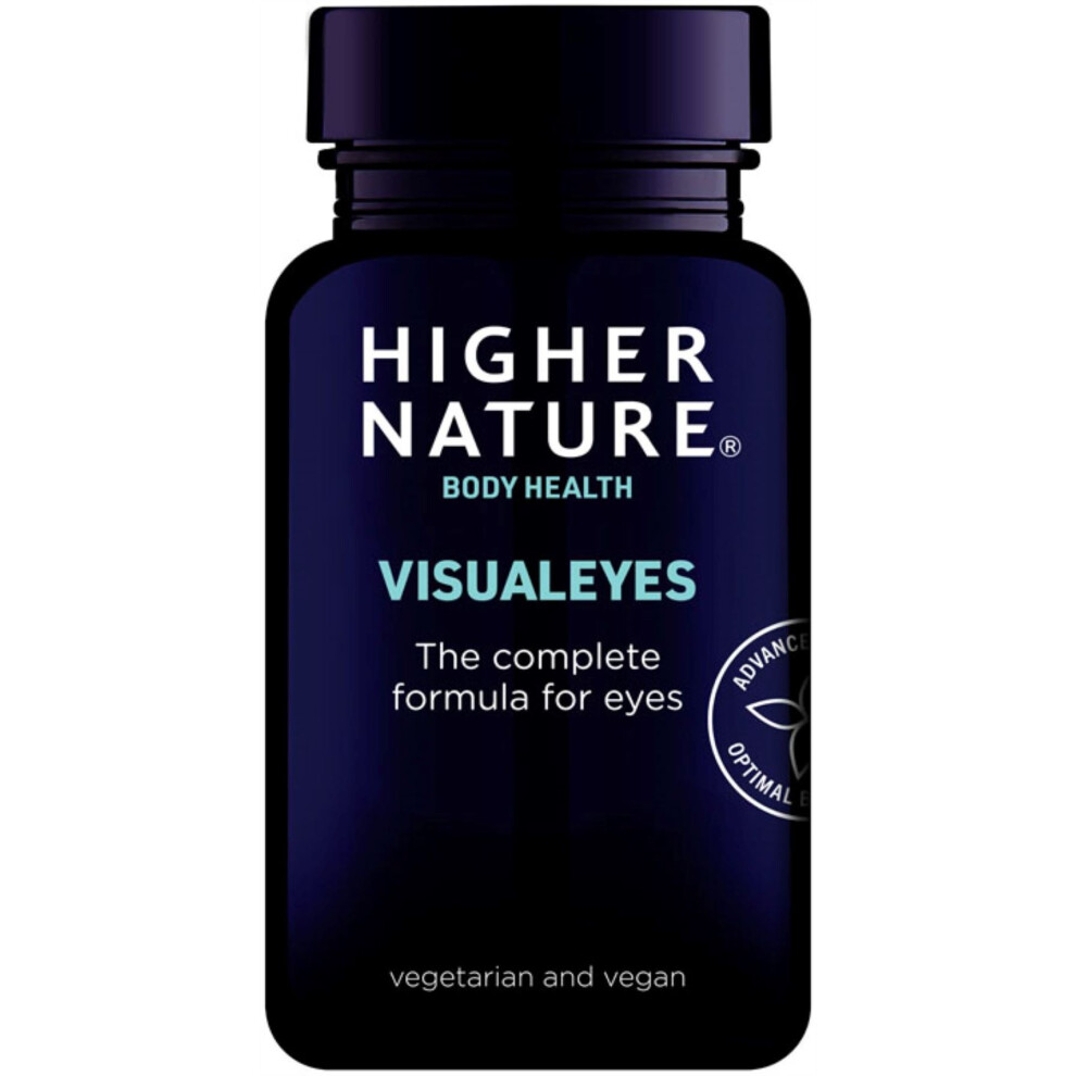Higher Nature Visual Eyes 30 Capsules