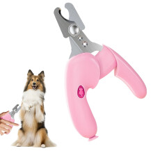 Claw Scissors for Cats  Puppy Nail Clippers  Paw Care Scissors, Ergonomic Precision Tool for Pet Nail Care, Adults and Families Pink