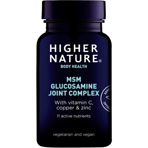 Higher Nature Higher Nature  MSM Glucosamine Joint Complex 90s