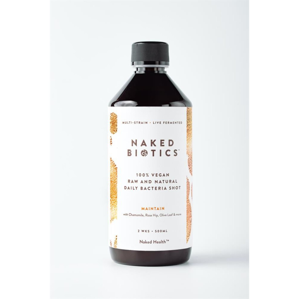 Naked Biotics Maintain Daily Bacteria Shot 500Ml