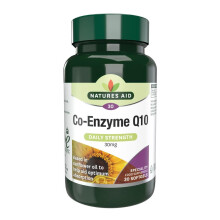 Natures Aid CO-Q-10 30mg (Co-Enzyme Q10) , 30 Capsules