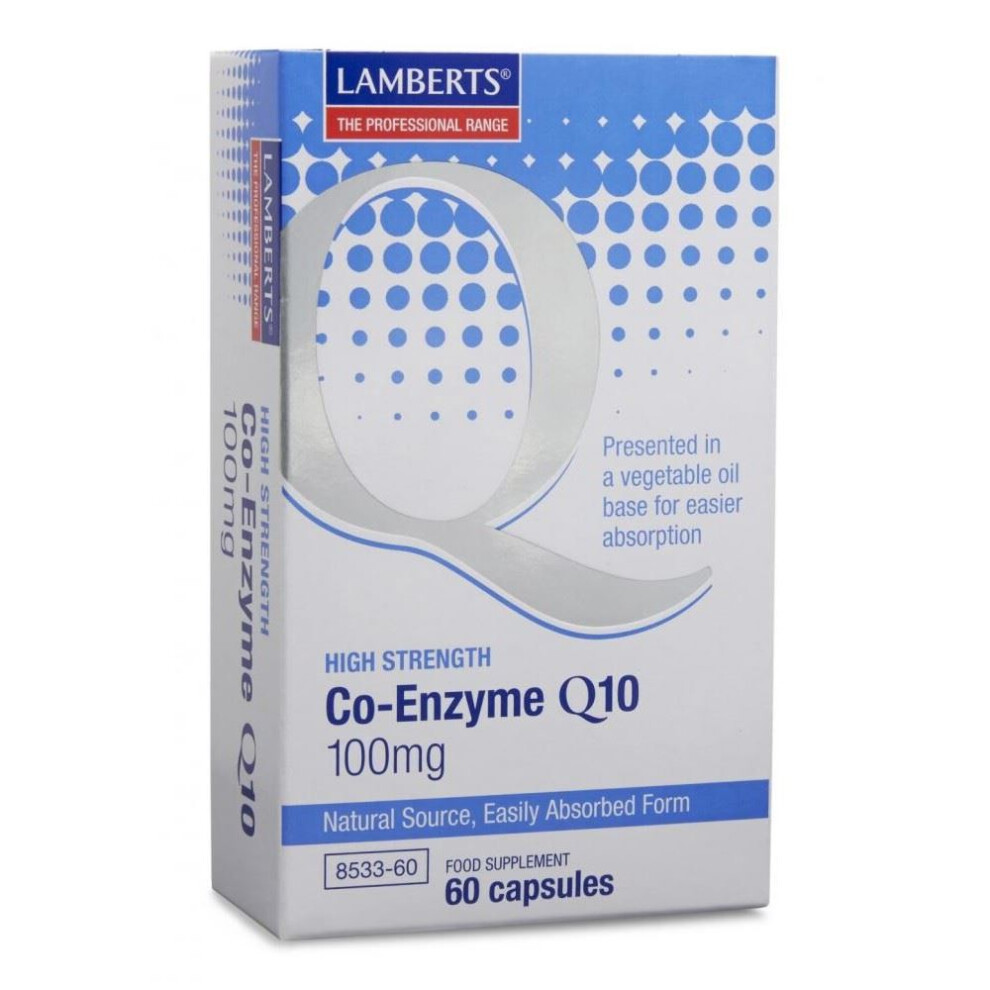 Lamberts Co-Enzyme Q10 100Mg 60'S