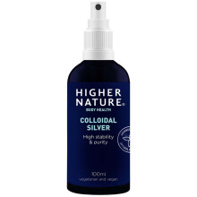 Higher Nature Colloidal Silver Spray - Refillable 15ml
