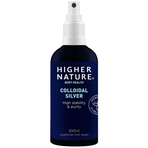 Higher Nature Higher Nature  Colloidal Silver Spray - Refillable 15ml