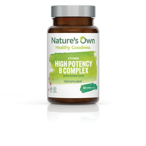Natures Own A comprehensive high strength vitamin B complex 60 Capsules