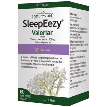 Natures Aid Sleepeezy Valerian Root Extract 150mg 60 Tablets