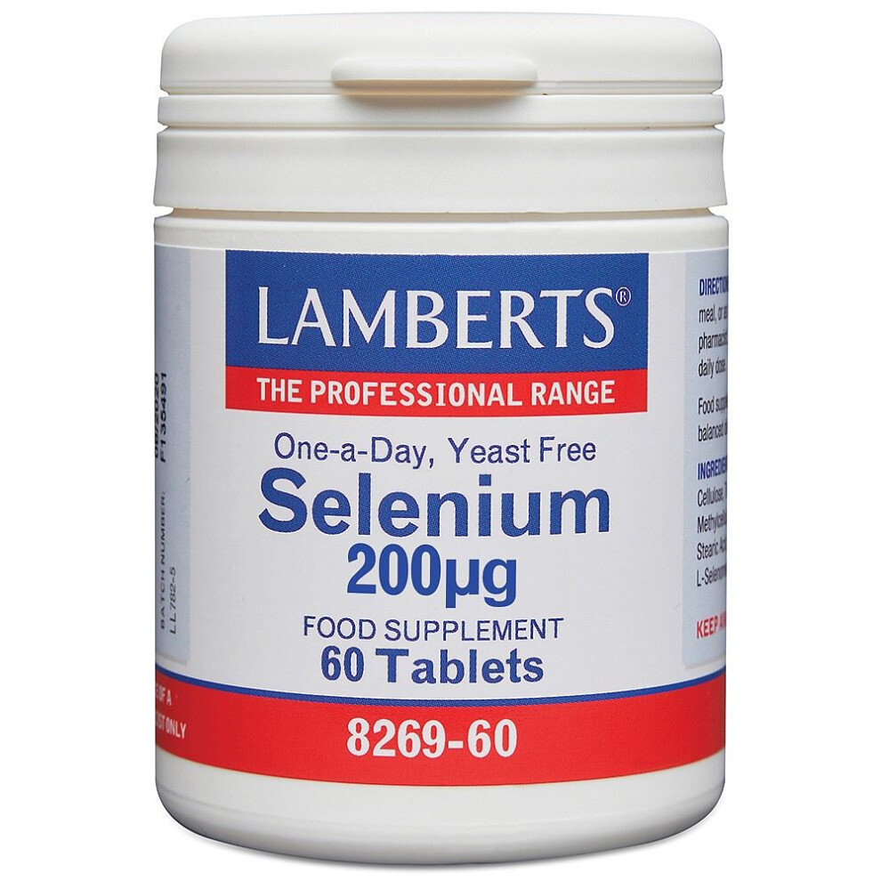 Lamberts Selenium 200Ug 60 Tablets