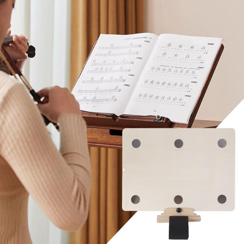 Portable Music Stand, Adjustable, ABSMetal, for Performance or Practice 1
