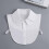 Round Collar Decorative Detachable False Collar Universal Half Scarf Reversible  Tie 4
