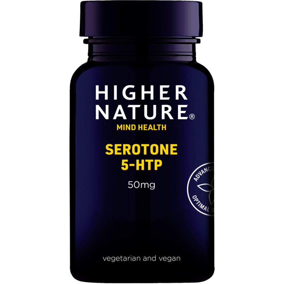 Higher Nature Serotone 50Mg 90 Capsules