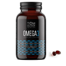 Tom Oliver Nutrition | Omega 3 Herring Caviar | Premium Marine Omega 3 Phospholipids | High in EPA and DHA (60 capsules)